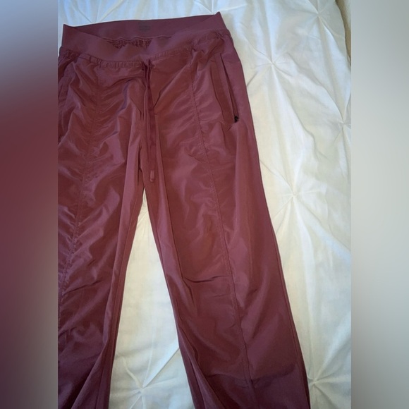 Athleta Attitude || Jogger Style Mauve Colored Pant SIZE 12 - Picture 4 of 6